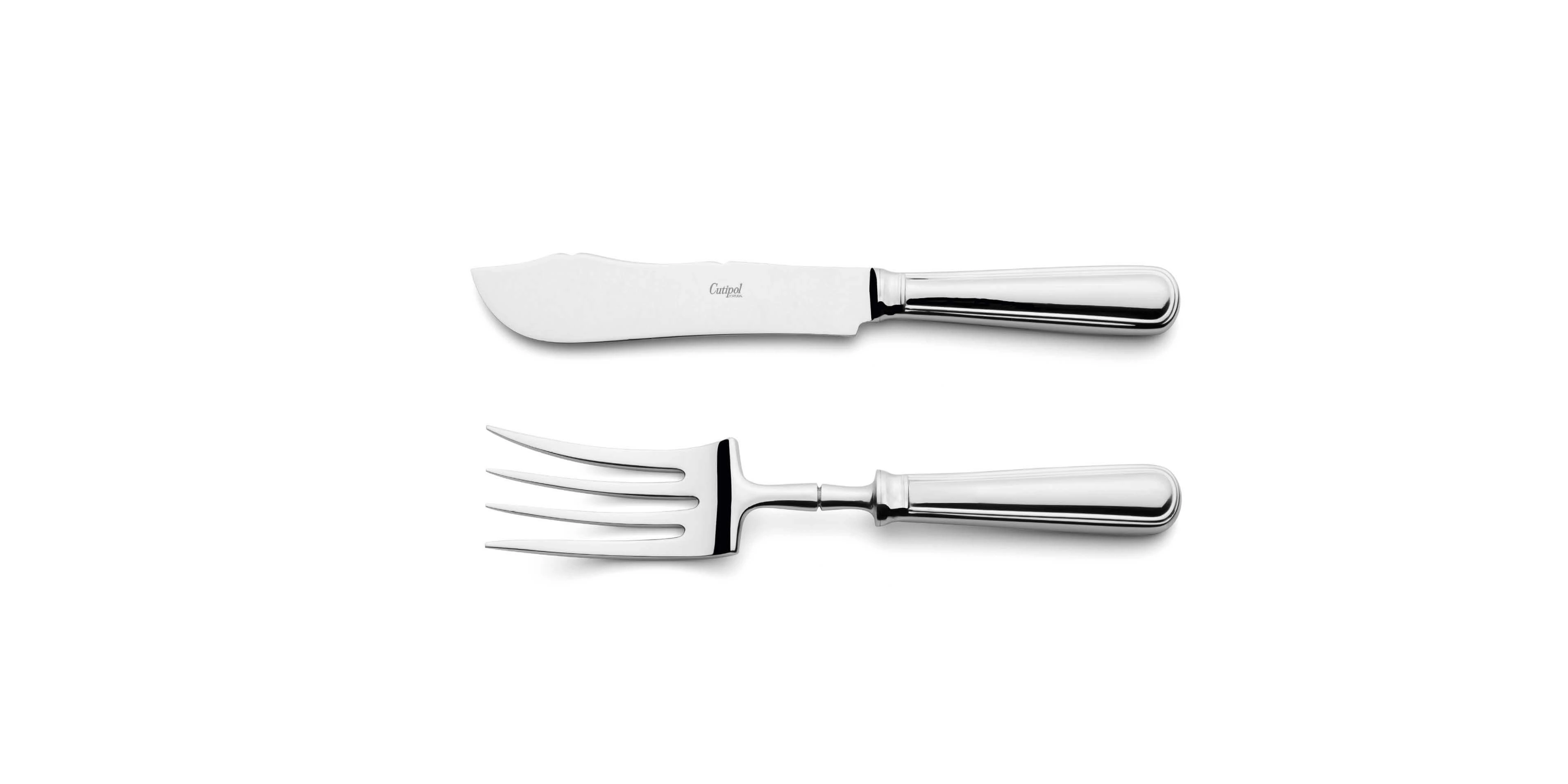 Fish Serving Fork and Fish Serving Knife Cutipol Sevigné