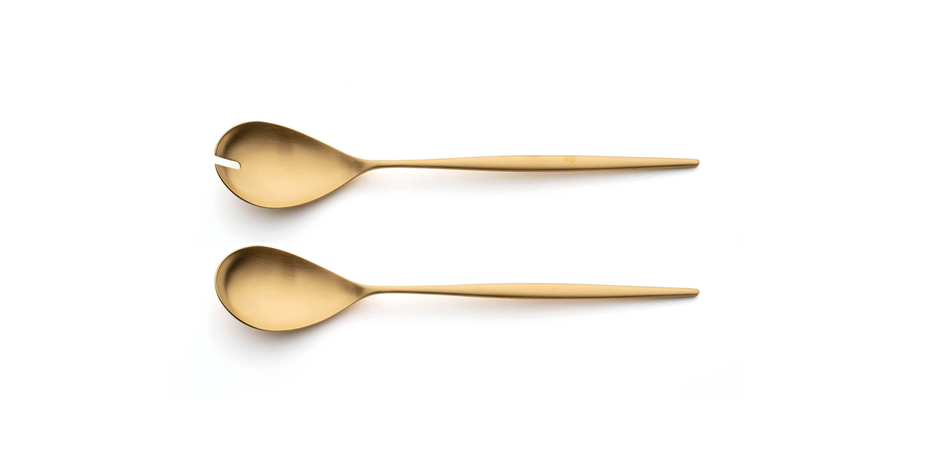 Cutipol Moon Matte Gold Salad Set