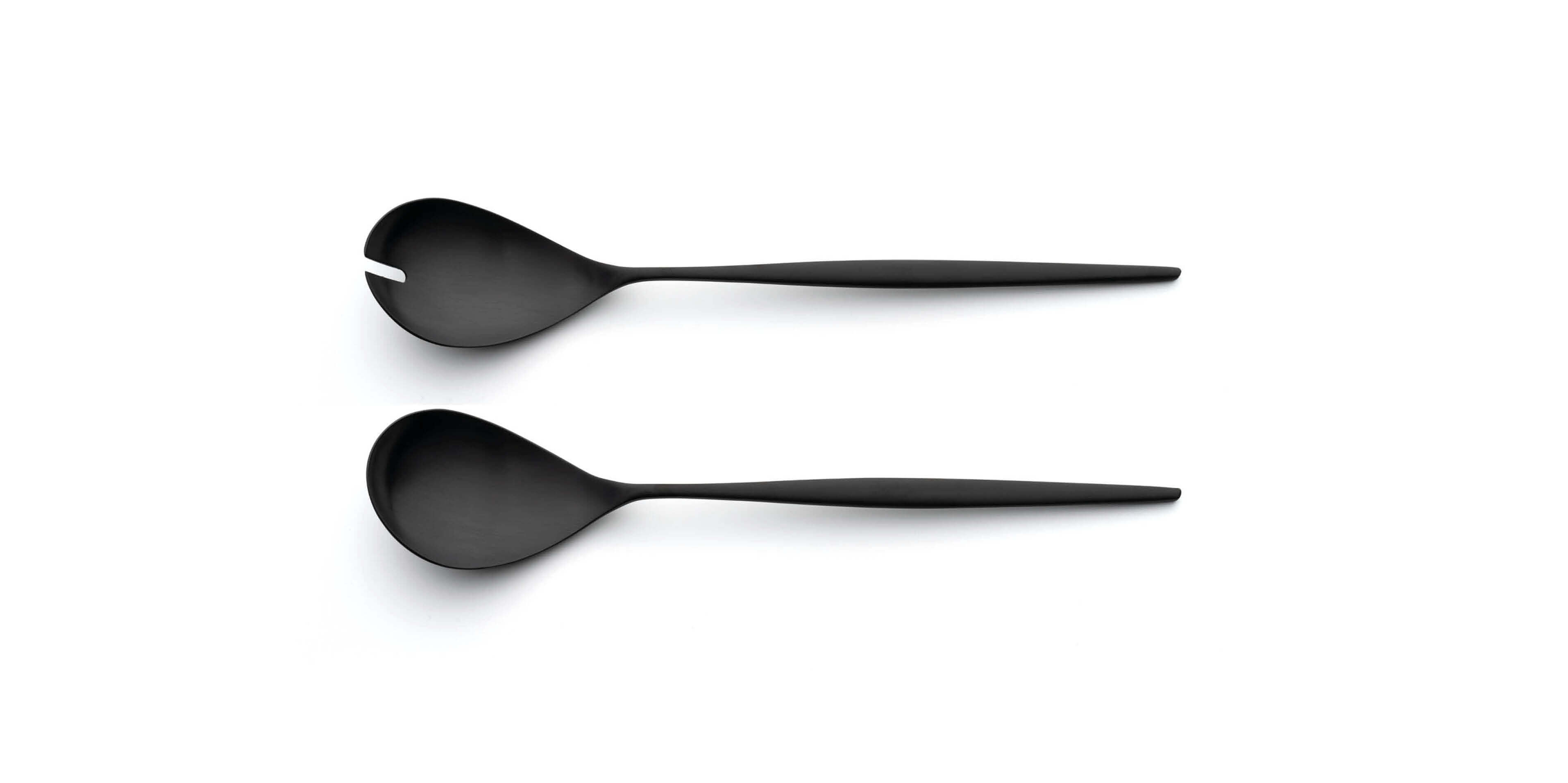 Cutipol Moon Matte Black Salad Set