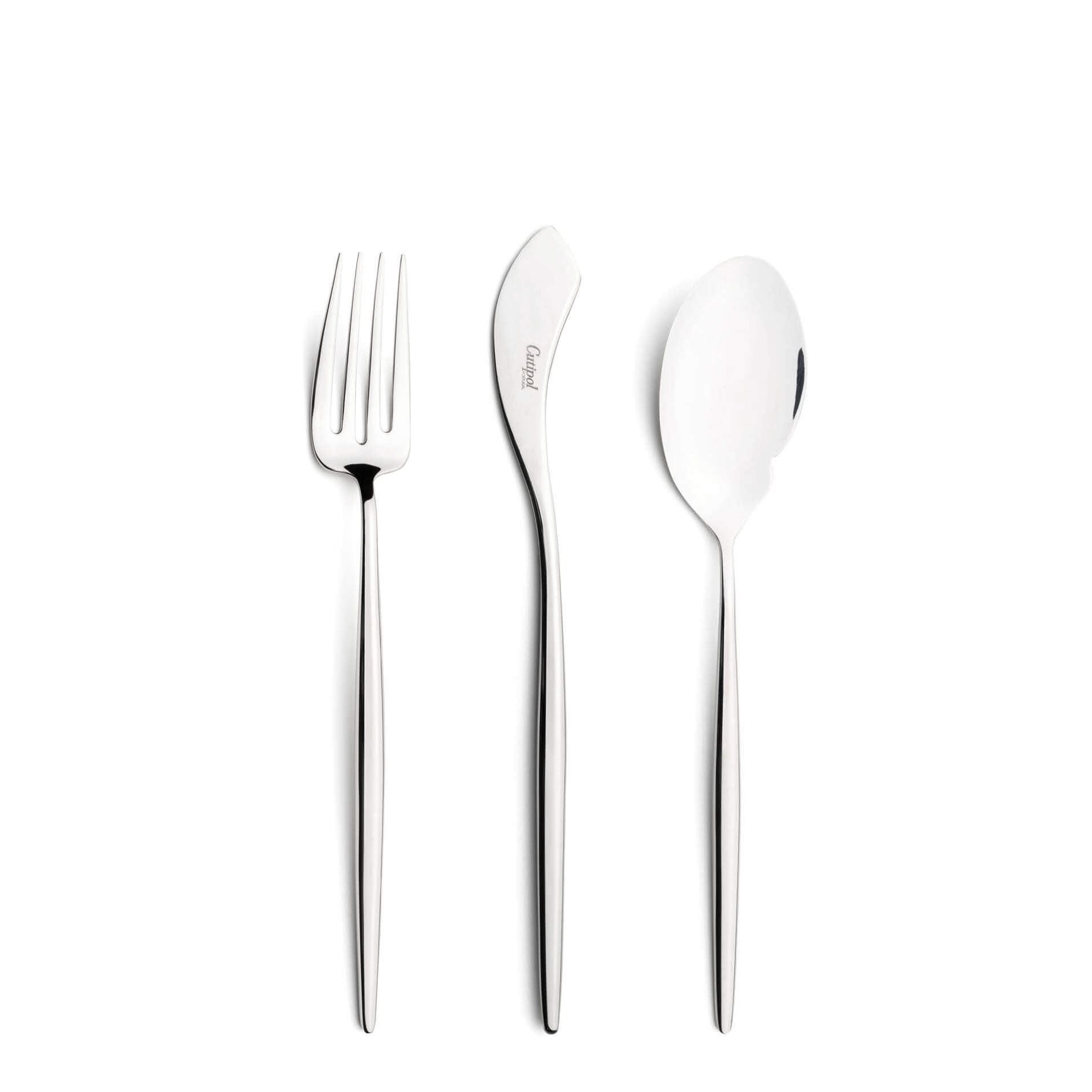 Cutipol Cutlery Moon with fish fork, fish knife and gourmet spoon