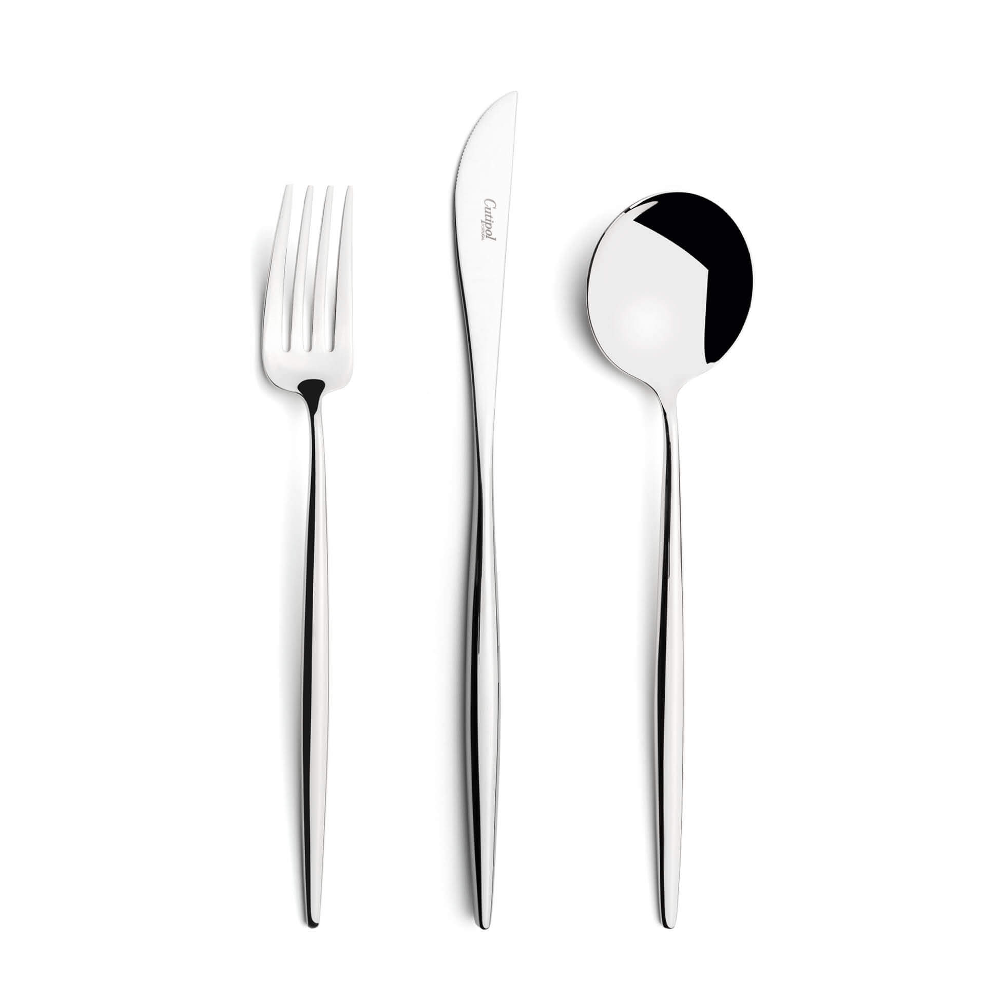 Cutipol Cutlery Moon with dinner fork, dinner knife, table spoon