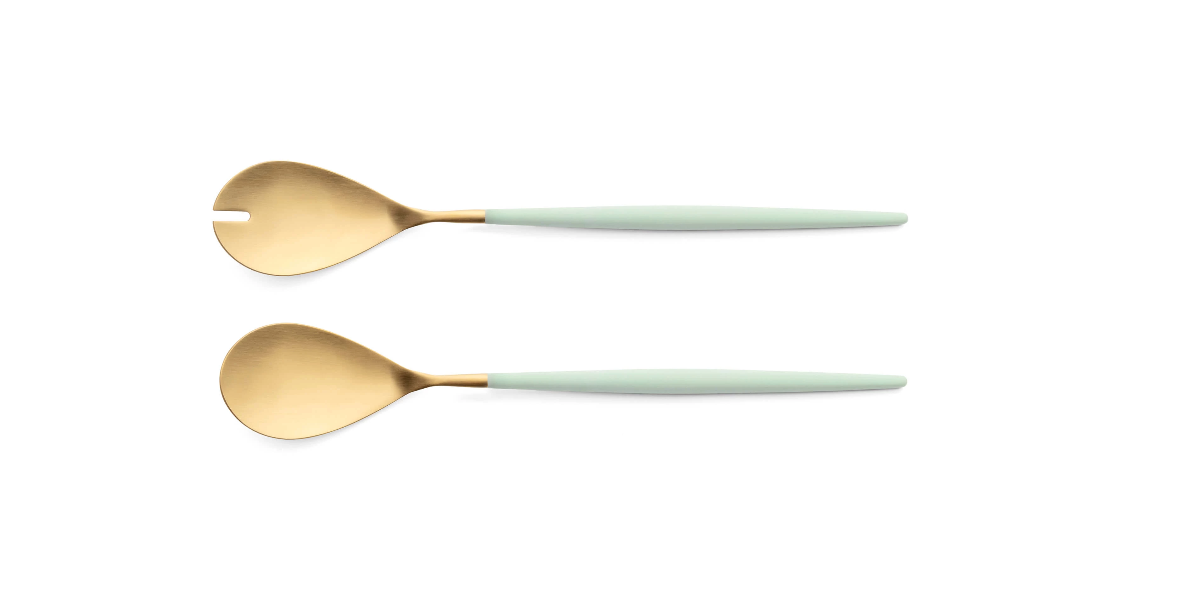 Cutipol Mio Celadon Gold salad Set
