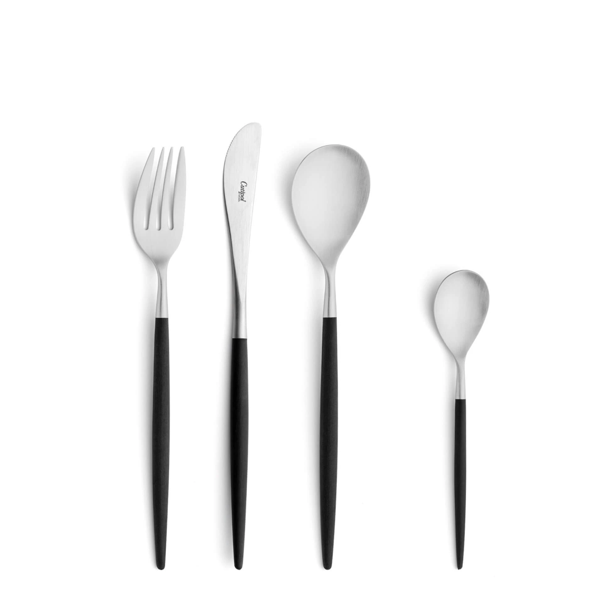 Cutipol Cutlery Mio with dessert fork, dessert knife, dessert spoon and tea-coffee spoon