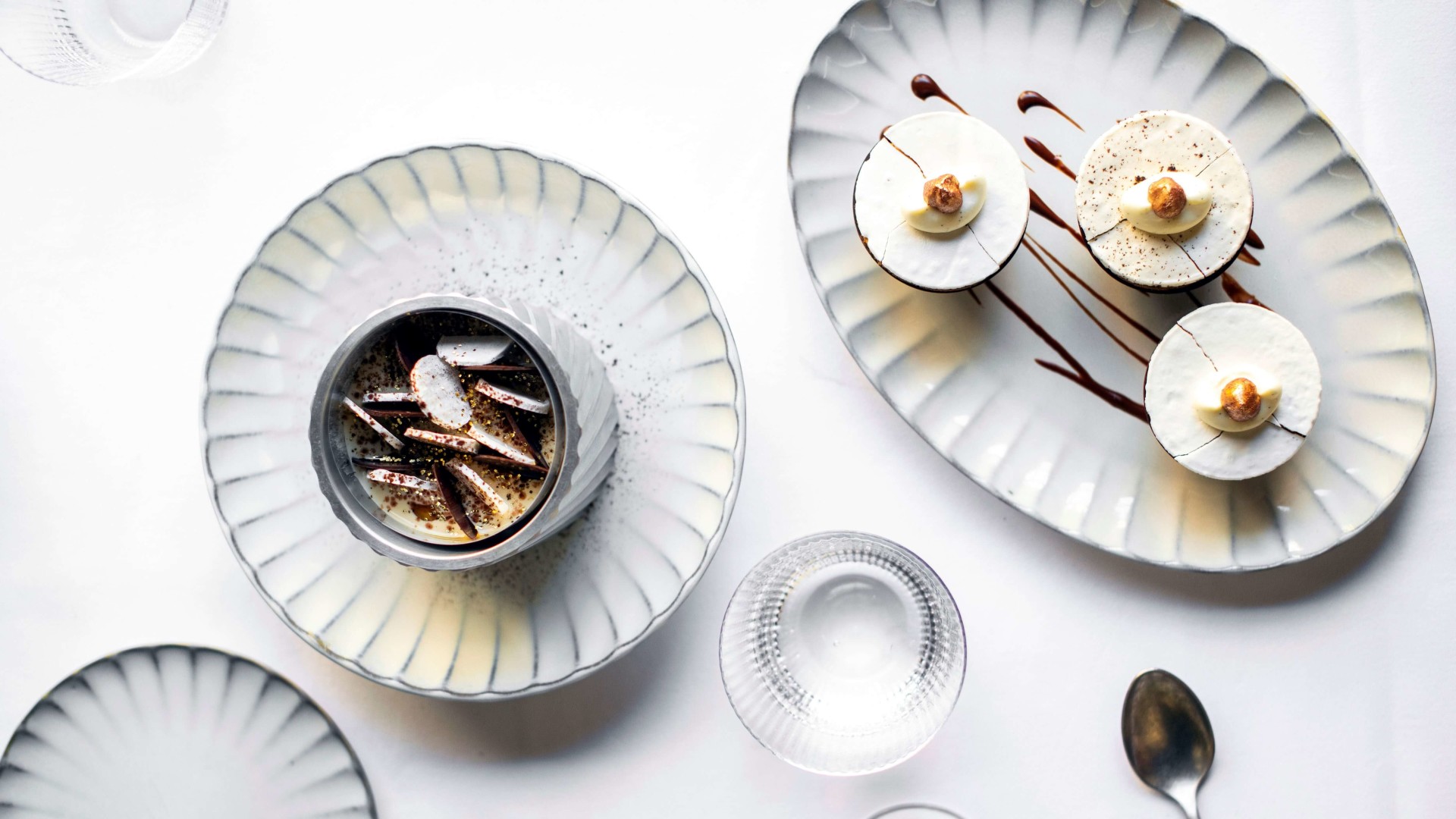 SERAX Inku - White plate L #3