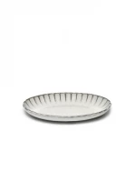SERAX Inku - White serving bowl oval