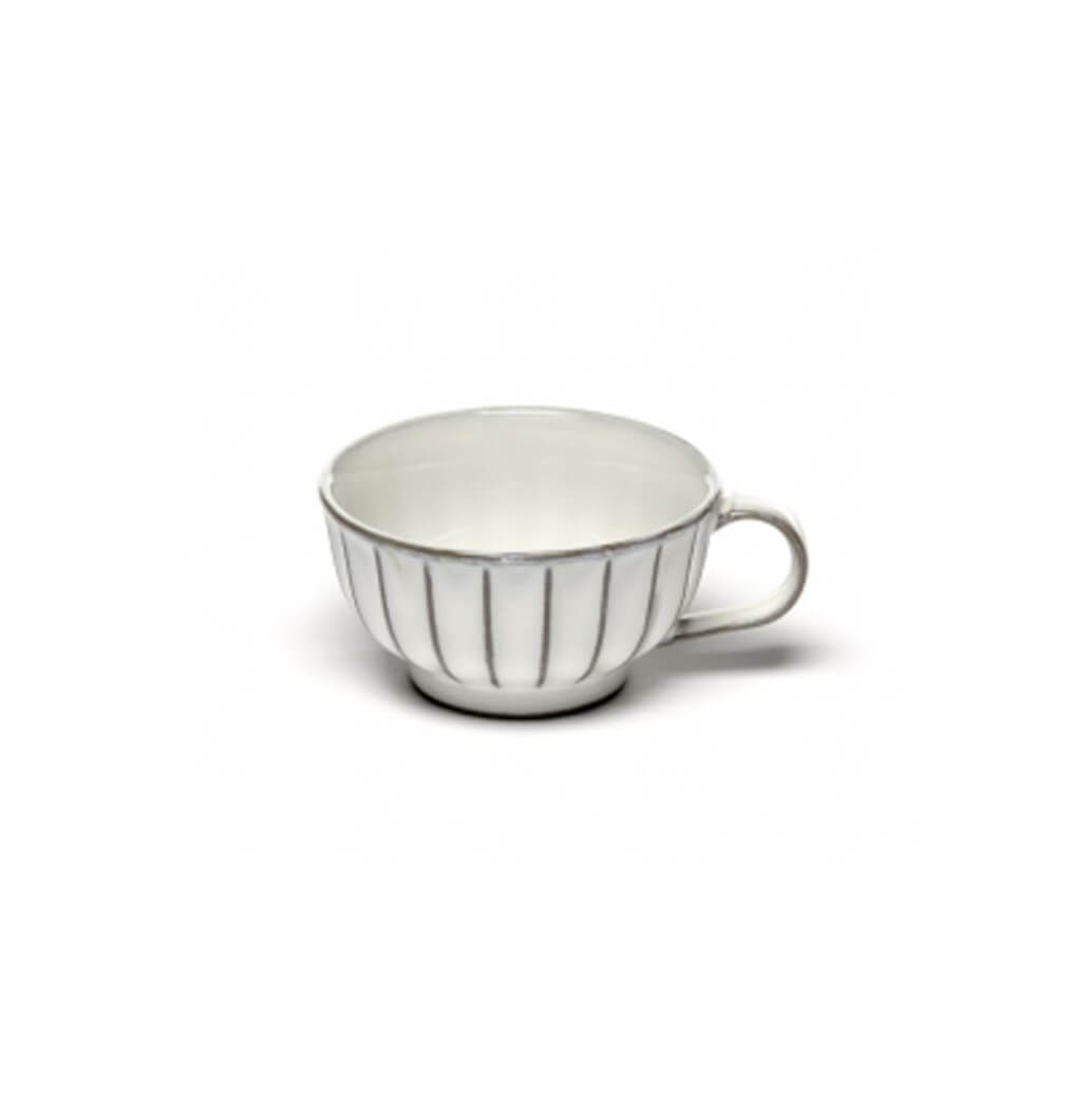 SERAX Inku - White cappuccino cup #1