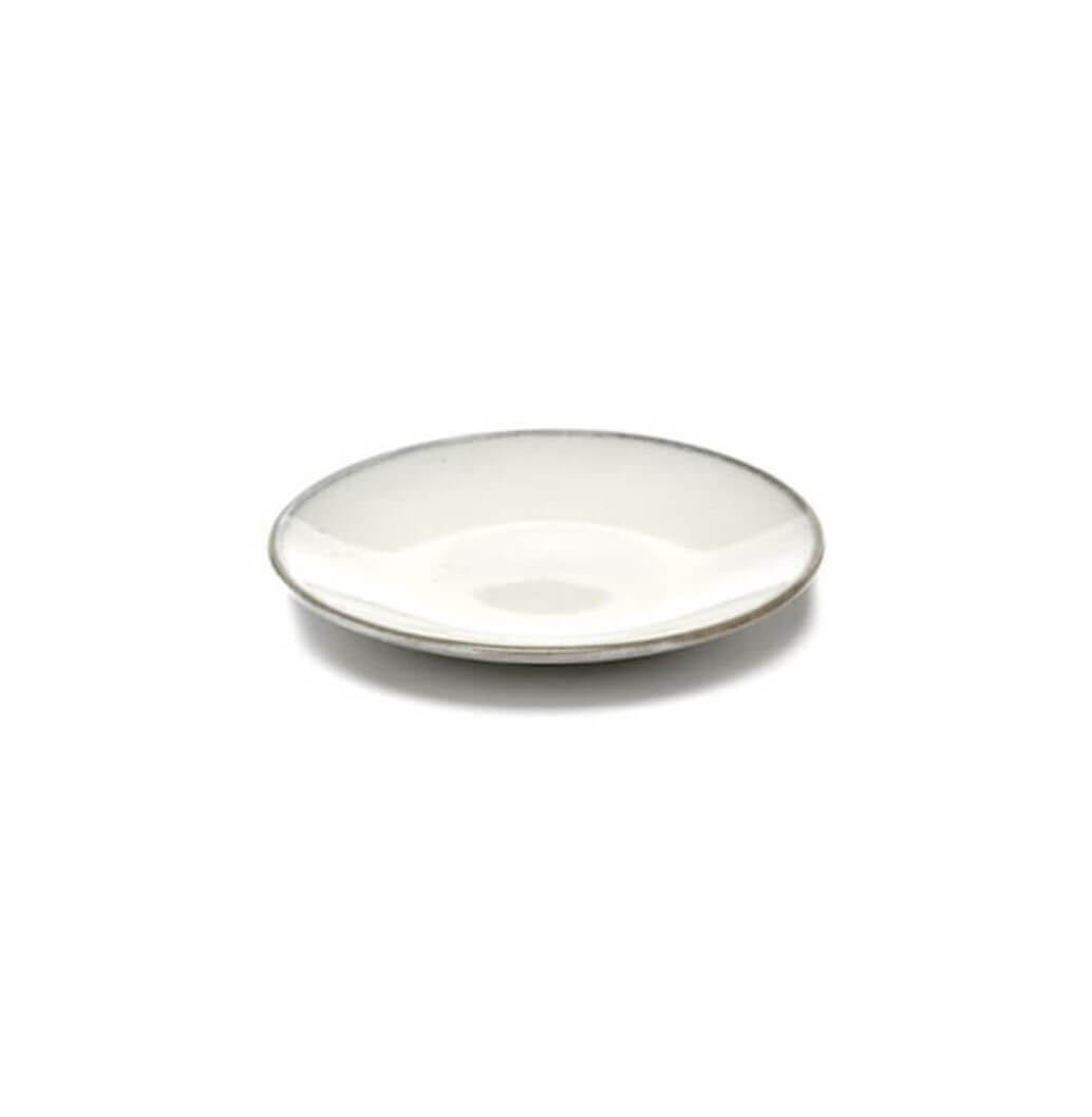 SERAX Inku - White espresso saucer #1