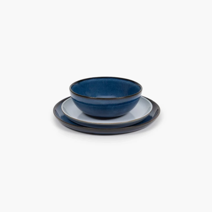 SERAX Pure - Serving plate dark blue #4