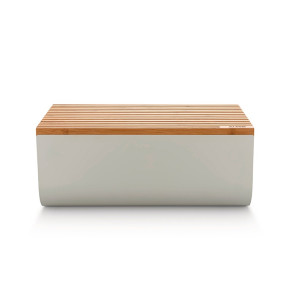 ALESSI Mattina - Bread box warm grey