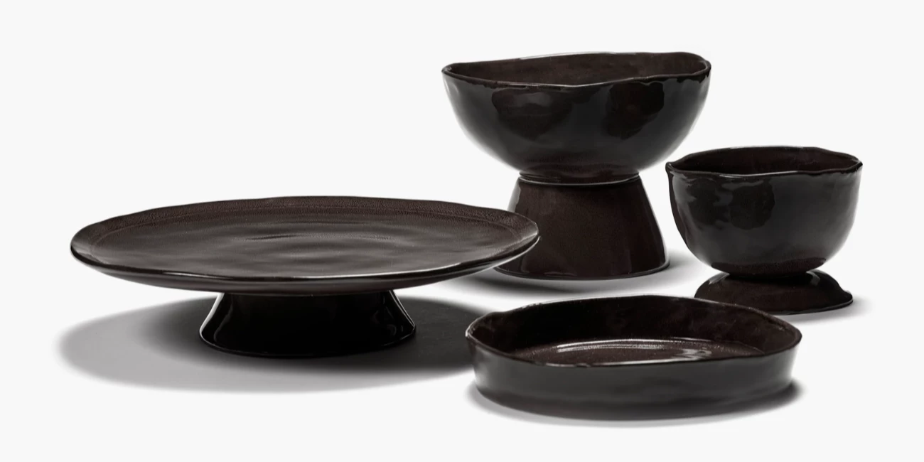 SERAX La Mère - Prato fundo ebony S #3