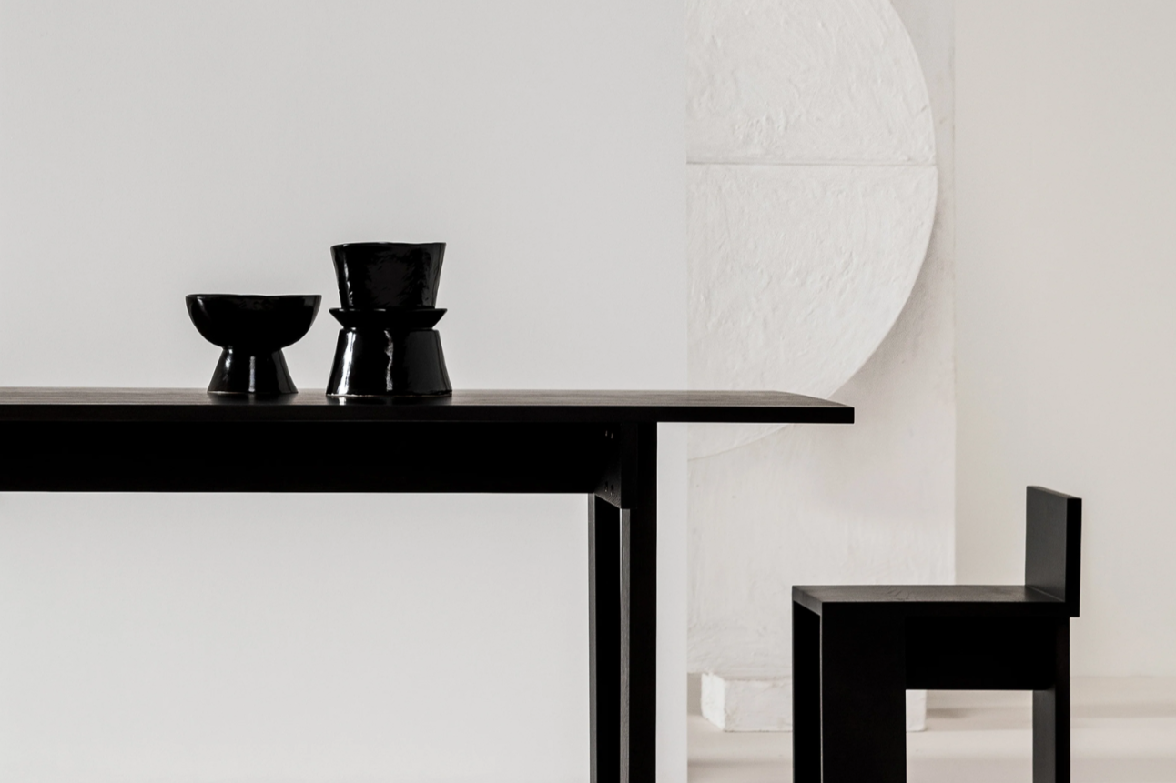 SERAX La Mère - Vaso redondo ebony #3
