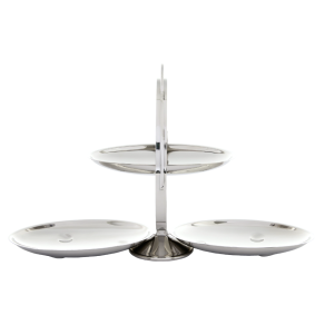 ALESSI - Cake stand with 3 plates Anna Gong
