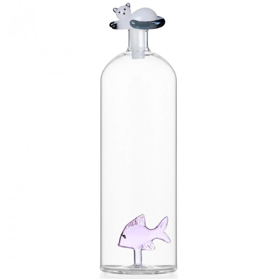 ICHENDORF MILANO Tabby Cat - Bottle fish and cat #1