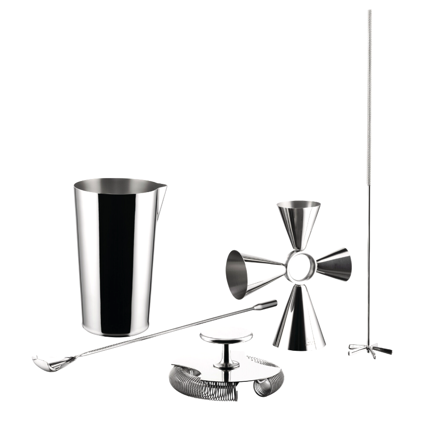 ALESSI - Conjunto de preparação de cocktails The Tending Box #1