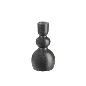 ASA Como - Candle holder black 15cm