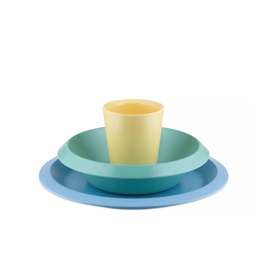 ALESSI Giro Kids - Children table set blue #1