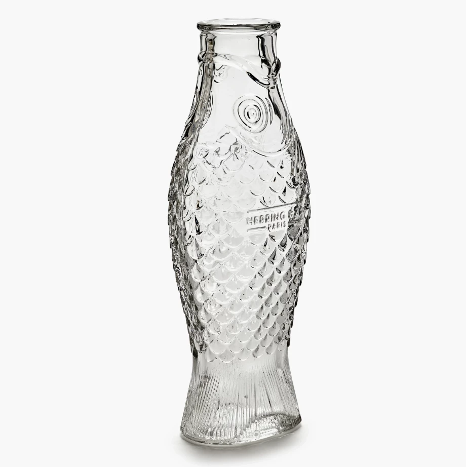SERAX Fish & Fish - Glass bottle #2