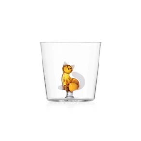 ICHENDORF MILANO Tabby Cat - Tumbler amber cat