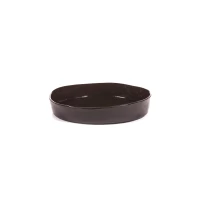 SERAX La Mère - Deep plate M ebony