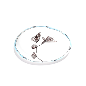 SERAX MARNI Midnight Flowers - Oval plate Camelia S