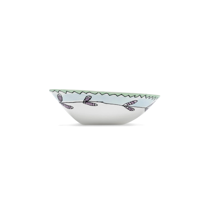 SERAX MARNI Midnight Flowers - Low bowl Blossom L #2