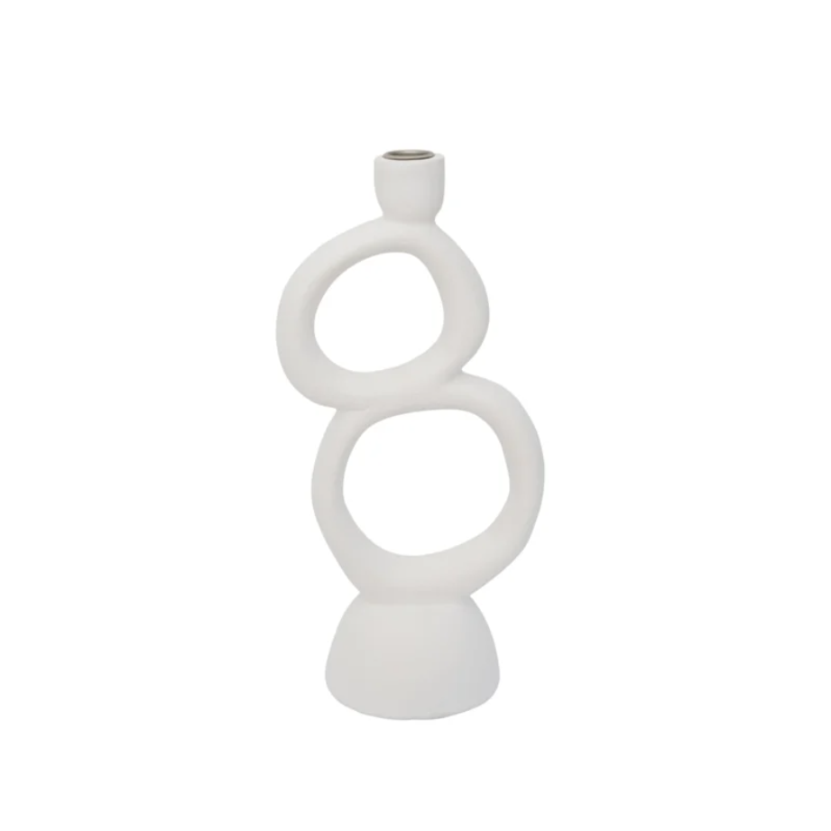 FURNITURE & DECO - Castiçal branco #1