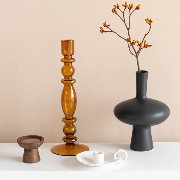FURNITURE & DECO - Black vase Moroseta #2