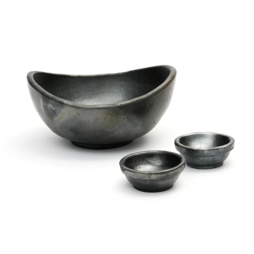 COOK & SHARE The Burned Terracotta - Set of 3 bowls #1