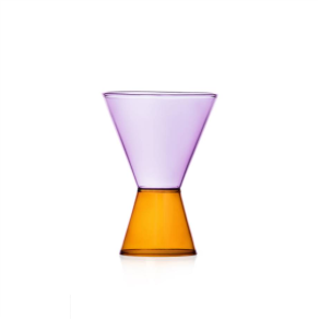 ICHENDORF MILANO Travasi - Glass amber-lilac