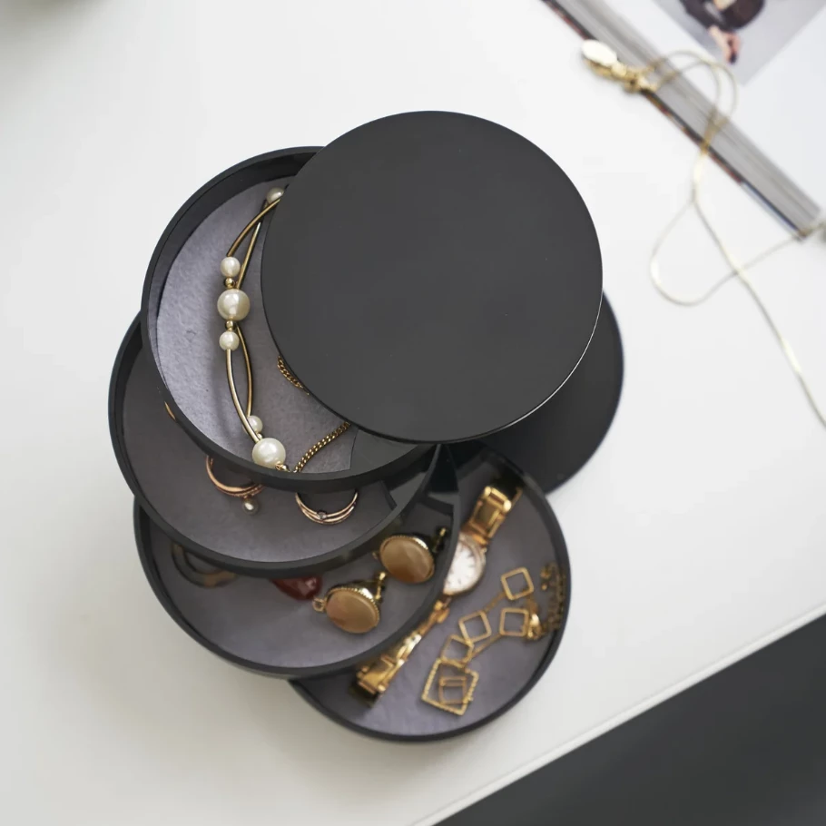 YAMAZAKI Tower - Jewellery box black #2