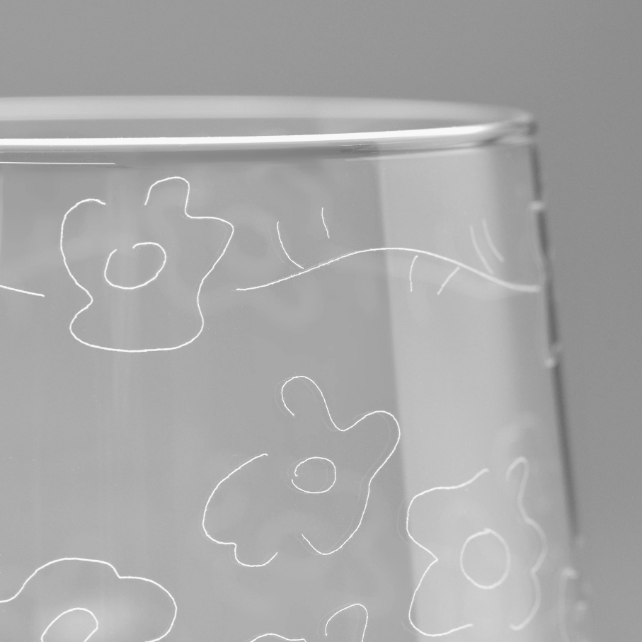 SERAX MARNI Midnight Flowers - Water glass Viola #4
