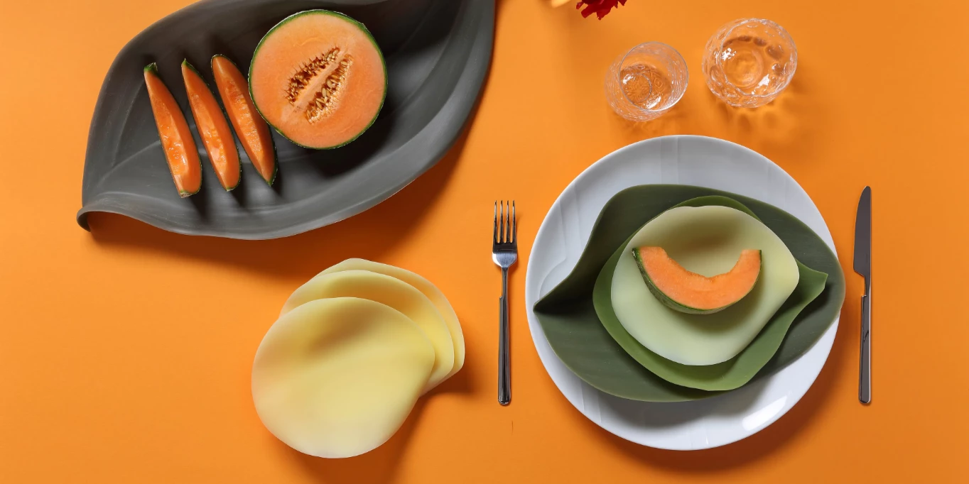 COOK & SHARE - Silicone serving plate Petals #3