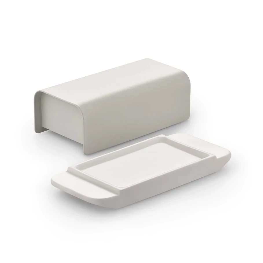 ALESSI Mattina - Butter Dish red #2