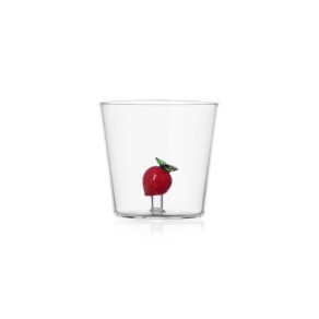 ICHENDORF MILANO Fruits and Flower - Set of 2 tumblers strawberry