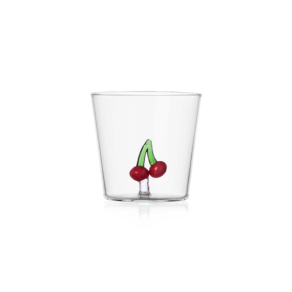 ICHENDORF MILANO Fruits and Flower - Set of 2 tumblers cherries