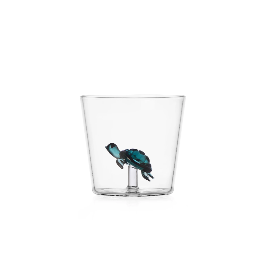 ICHENDORF MILANO Marine Garden - Set of 2 tumblers turtle #1