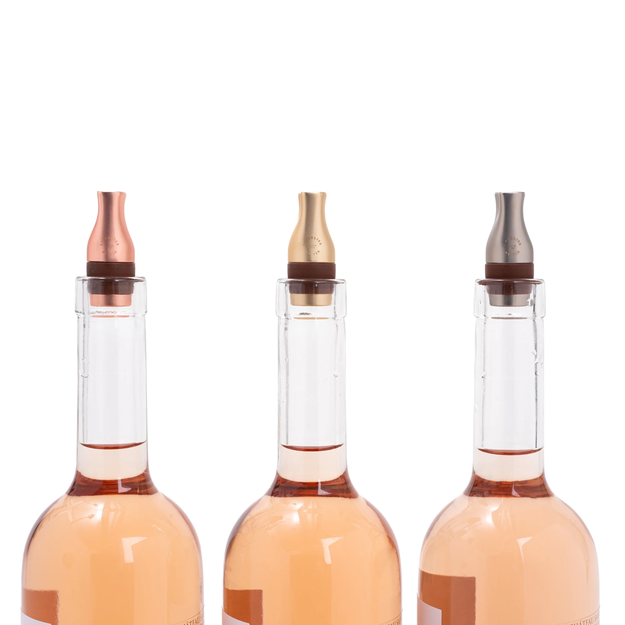 L'ATELIER DU VIN - Set of 3 conservation stoppers for wine bottles #3