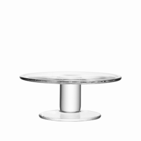 LSA Klara - Glass cake stand low