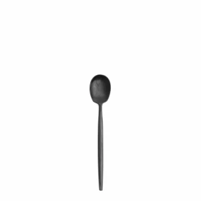 CUTIPOL Goa Specials - Sorbet spoon matte black horn