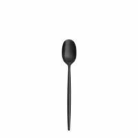 CUTIPOL Goa Specials - Cheese spoon matte black horn