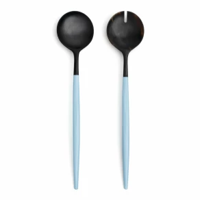 CUTIPOL Goa Specials - Talher salada chifre mate e cabo azul lacado