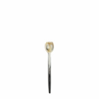 CUTIPOL Goa Specials - Oyster spoon marble black horn