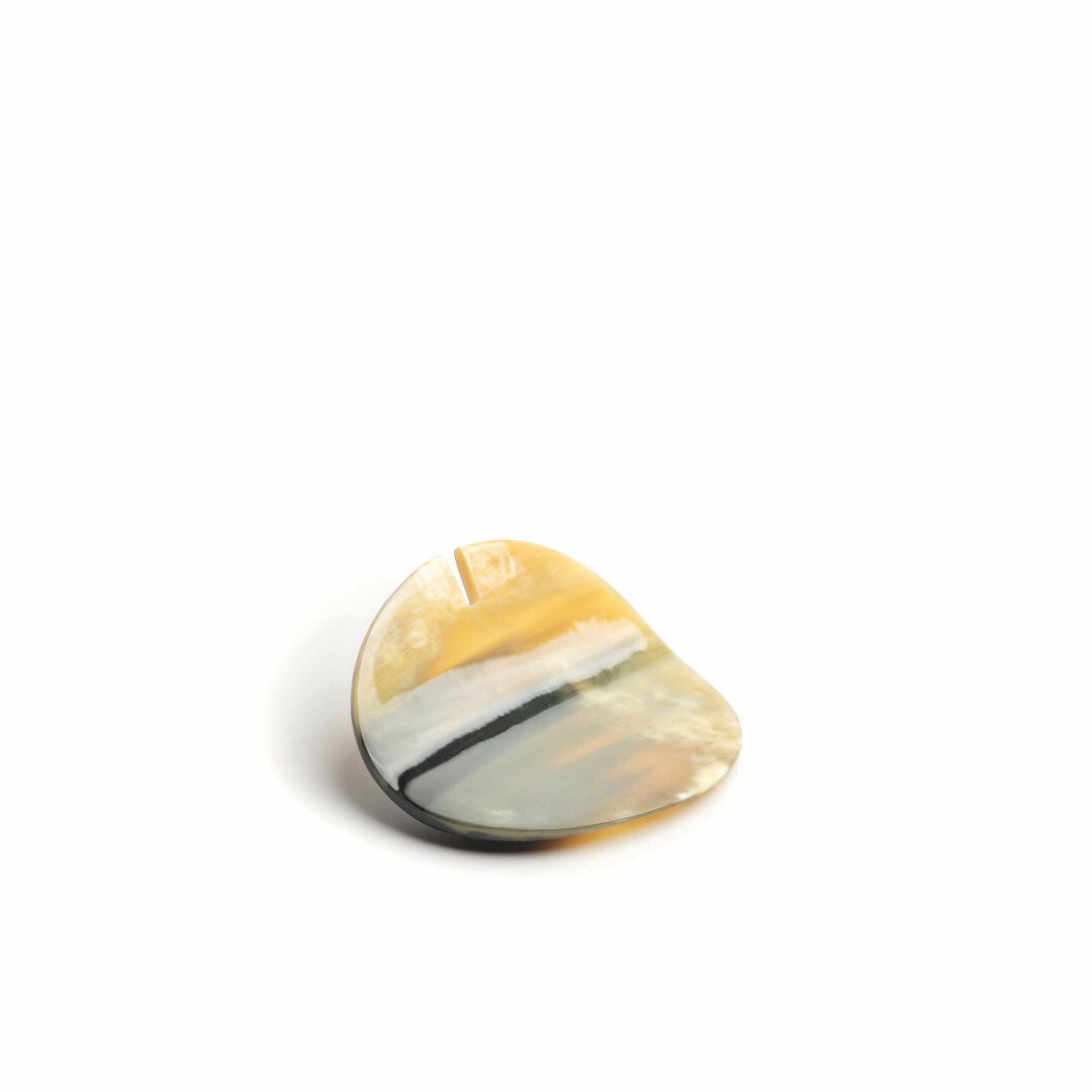 CUTIPOL Goa Specials - Cutlery holder marble black horn