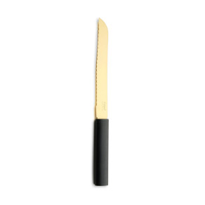 CUTIPOL Gourmet - Bread knife gold plated (8.3