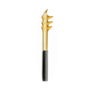 CUTIPOL Gourmet - Pasta serving fork gold plated