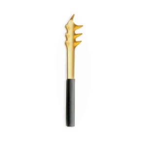 CUTIPOL Gourmet - Garfo de servir massa dourado