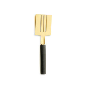 CUTIPOL Gourmet - Palette knife with holes gold plated