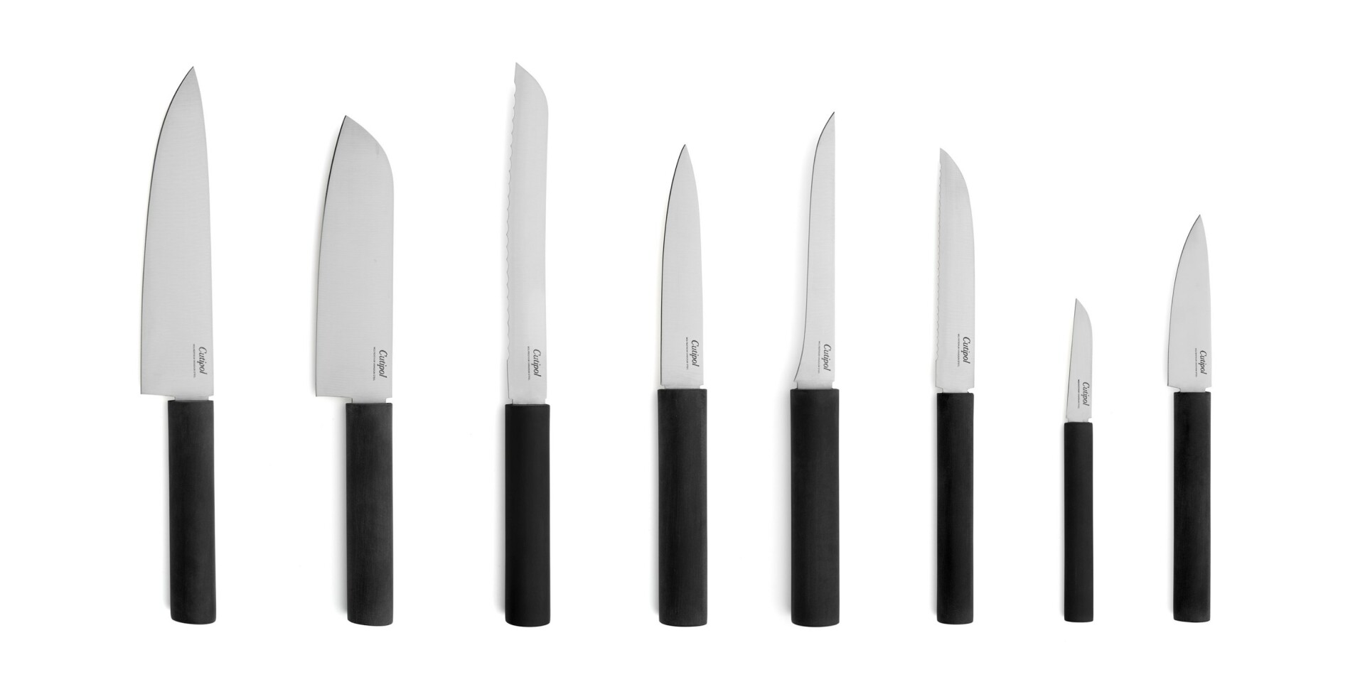 CUTIPOL Gourmet - Block of 8 knives