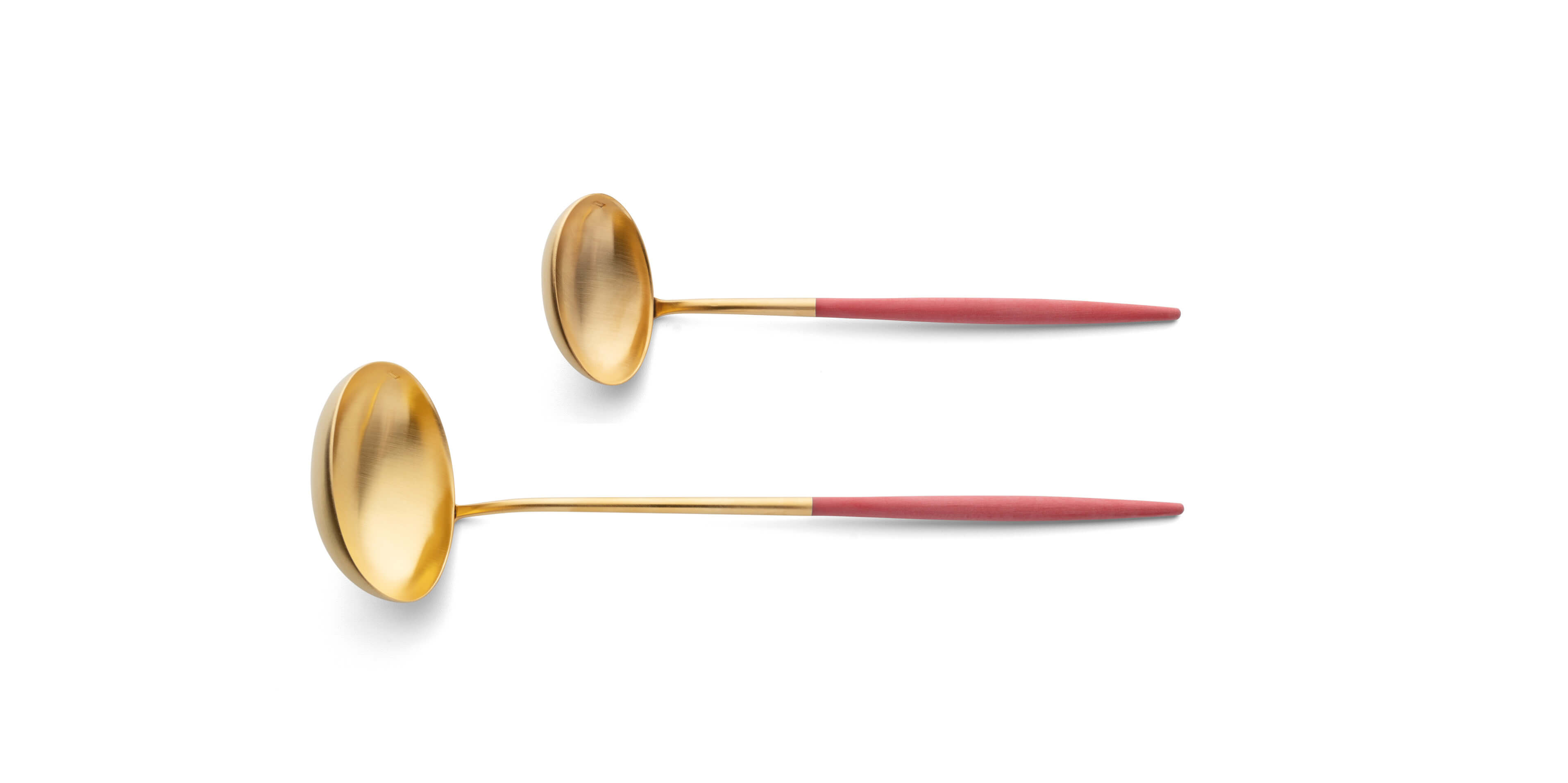 Cutipol Goa Red Gold with soup ladle and sauce ladle