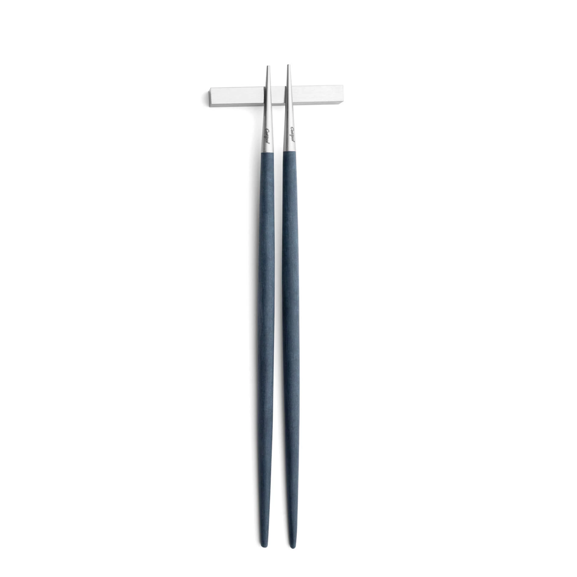 Cutipol Goa Blue chopstick set and support